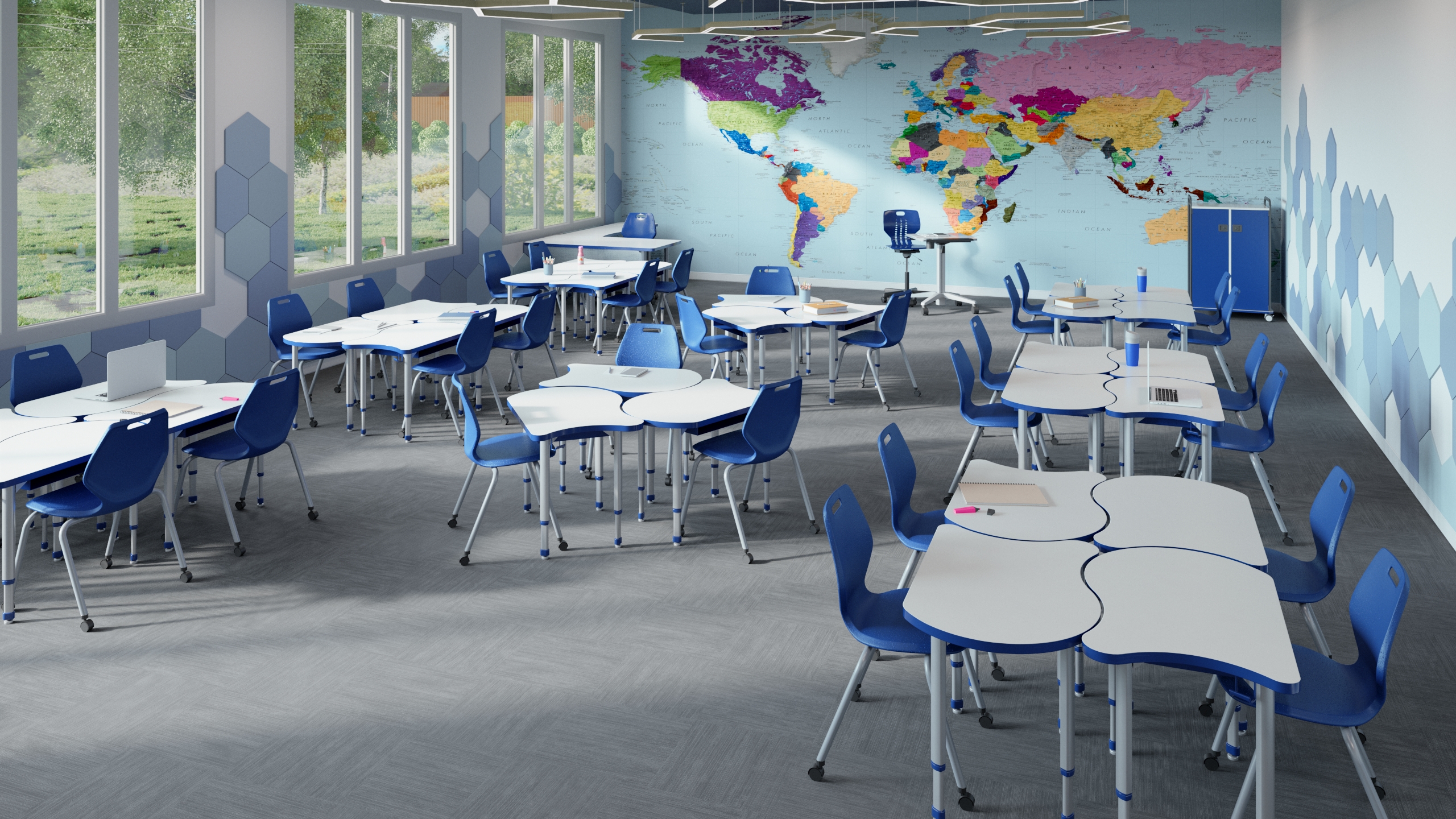 PARAGON FURNITURE CLASSROOM LAYOUT OPTION - BETTER