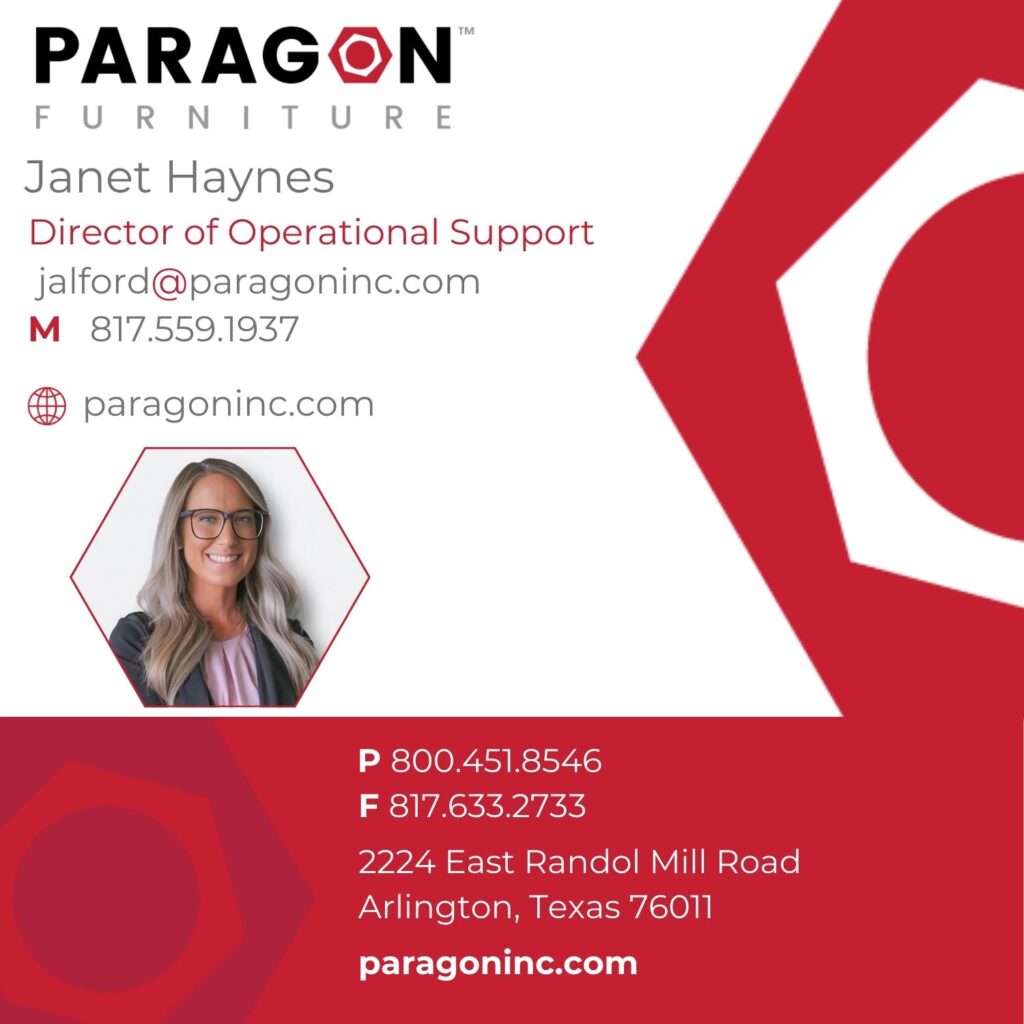 Janet Haynes Paragon Card