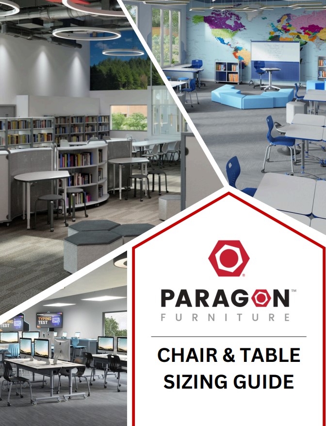 TABLE AND CHAIR SIZING GUIDE - PARAGON FURNITURE