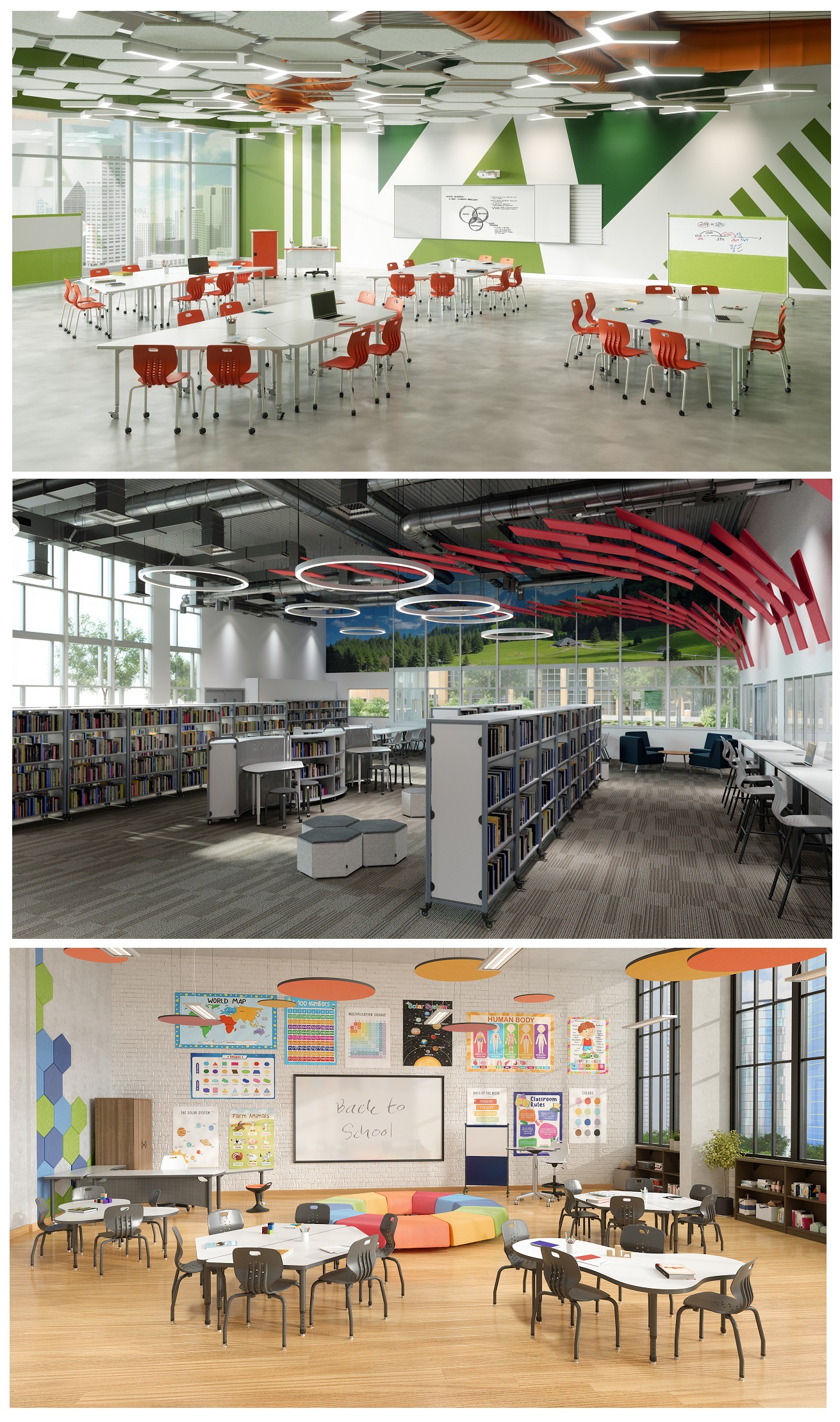 FLEXIBLE LEARNING SPACE FURNITURE - PARAGON FURNITURE