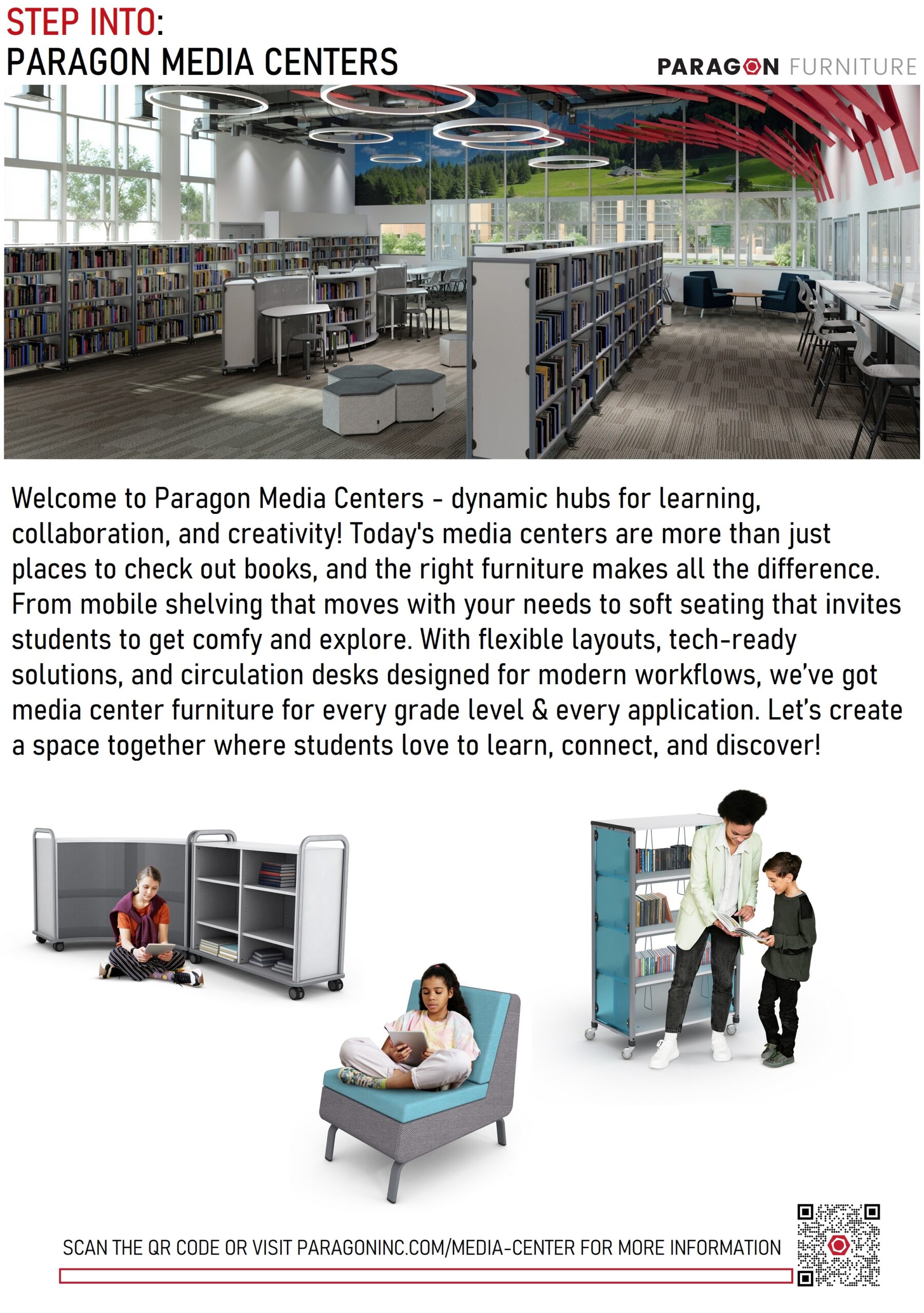 STEP INTO PARAGON MEDIA CENTERS