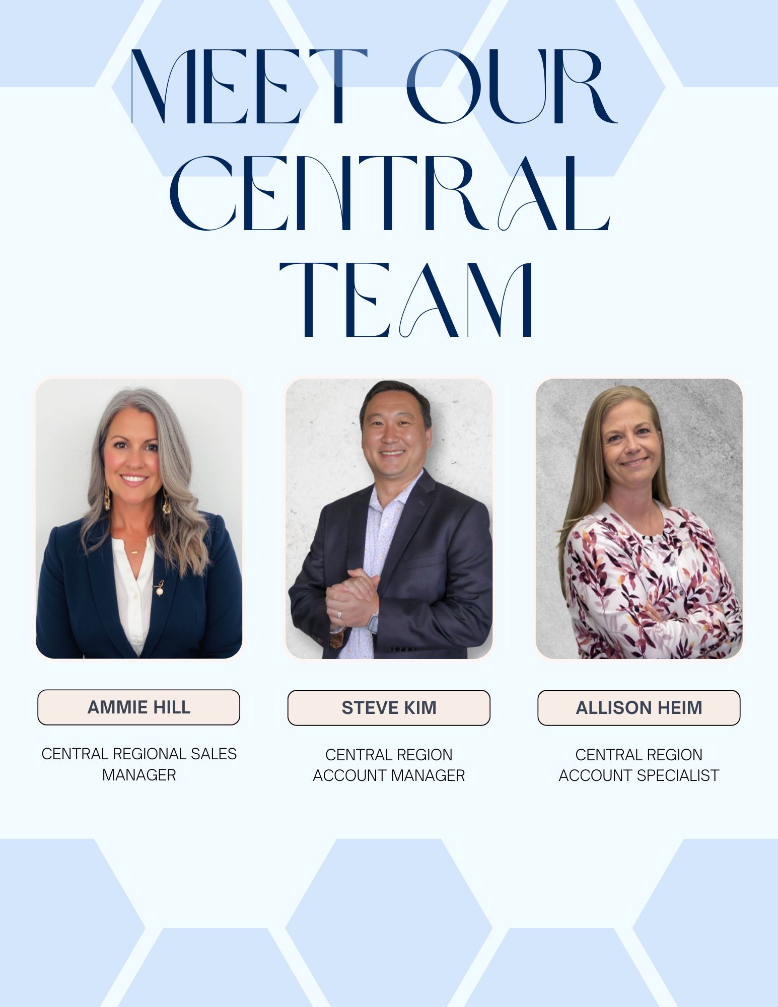 CENTRAL REGION SALES TEAM - PARAGON FURNITURE